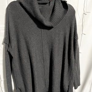 Grey long sweater